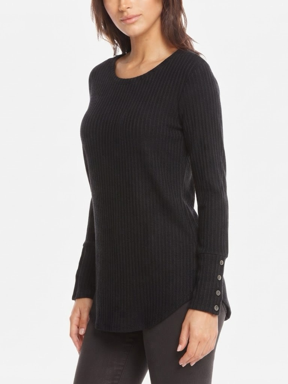 Chaser | Thermal Waffle Knit Tunic Top